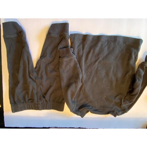 Infant Skeleton Halloween Pajama Set Black & White Long Sleeve Top & Pants 3M - Picture 7 of 9